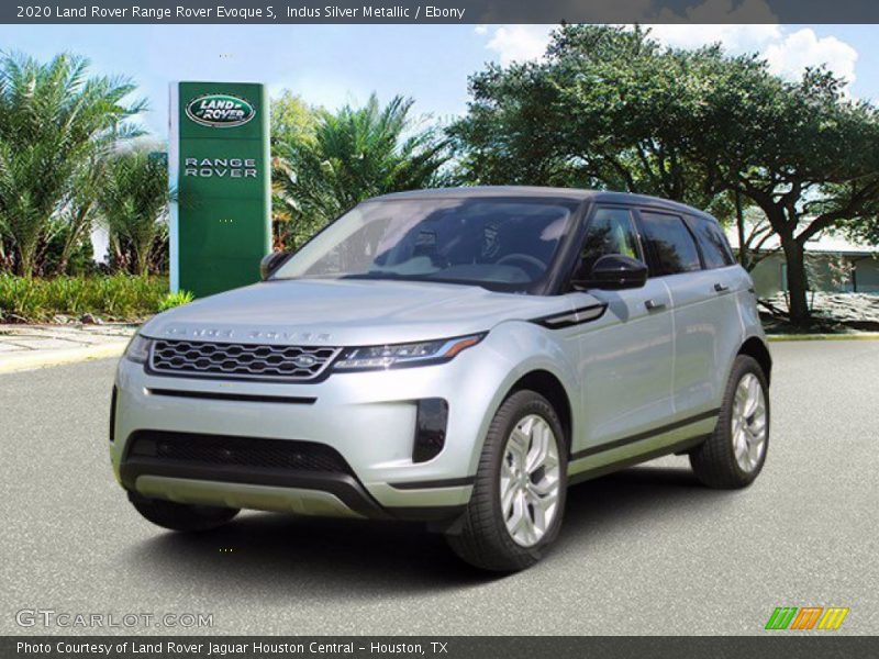 Indus Silver Metallic / Ebony 2020 Land Rover Range Rover Evoque S