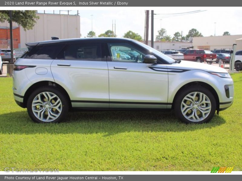 Indus Silver Metallic / Ebony 2020 Land Rover Range Rover Evoque S