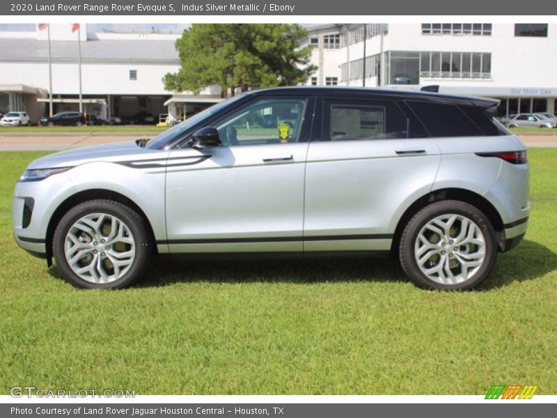 Indus Silver Metallic / Ebony 2020 Land Rover Range Rover Evoque S