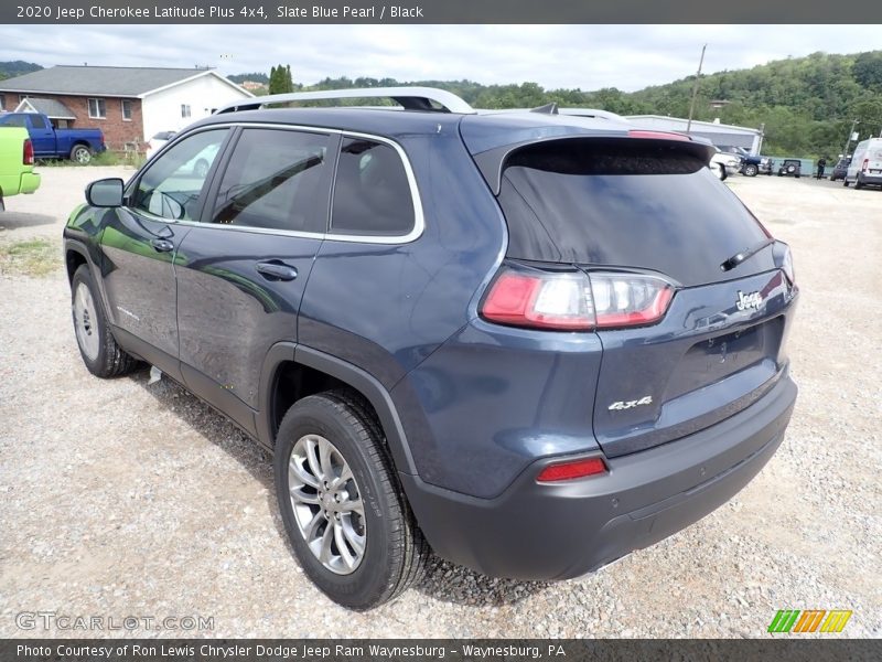 Slate Blue Pearl / Black 2020 Jeep Cherokee Latitude Plus 4x4