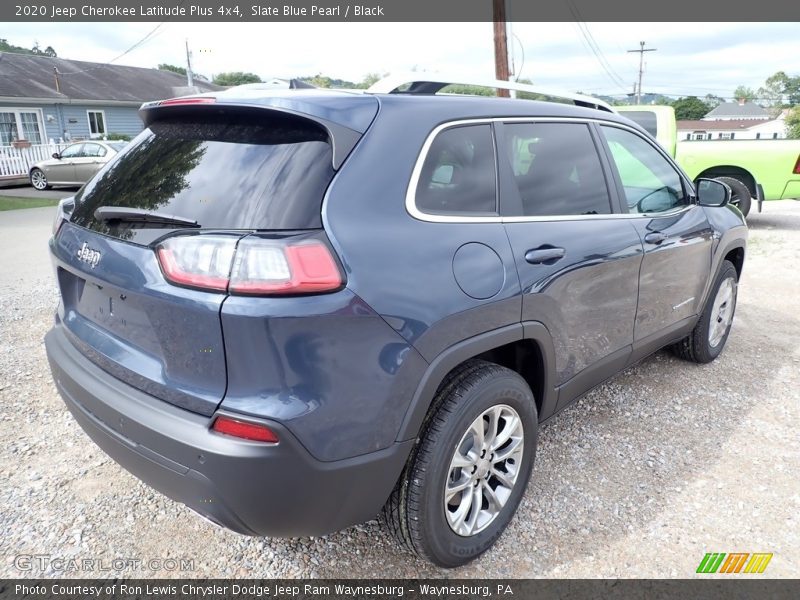 Slate Blue Pearl / Black 2020 Jeep Cherokee Latitude Plus 4x4