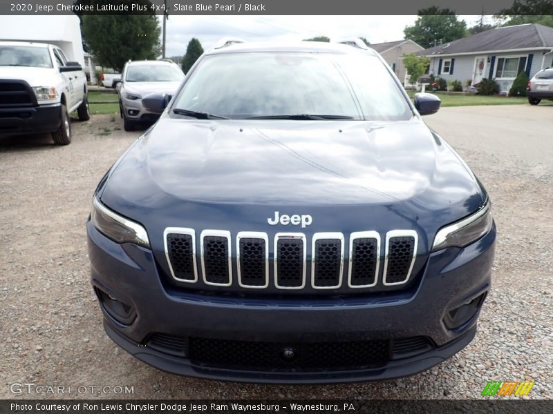 Slate Blue Pearl / Black 2020 Jeep Cherokee Latitude Plus 4x4