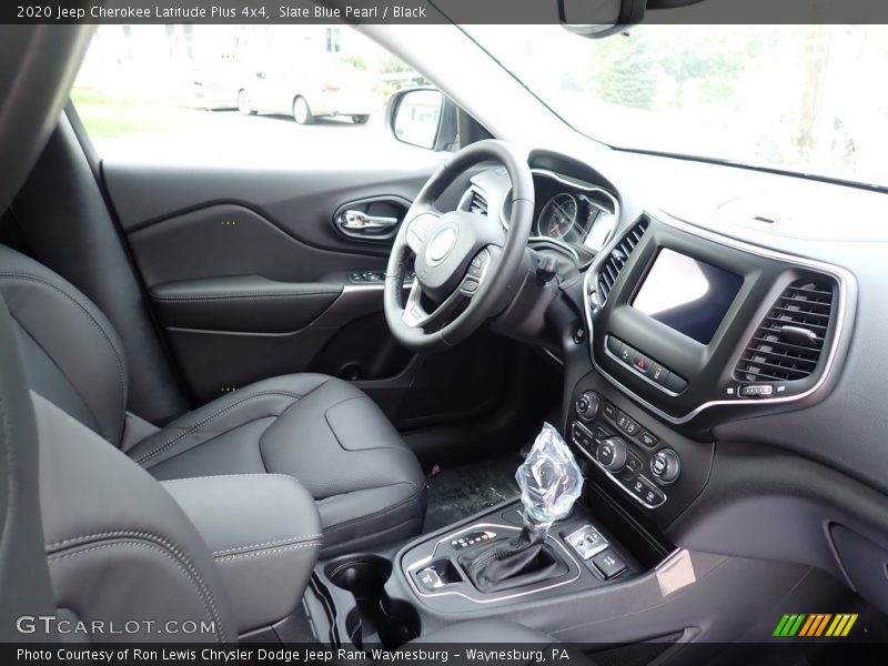 Slate Blue Pearl / Black 2020 Jeep Cherokee Latitude Plus 4x4