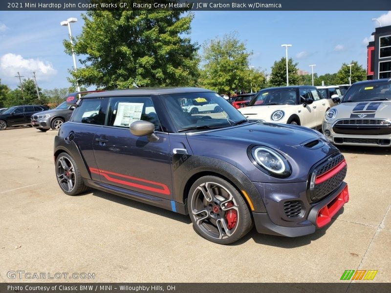 Racing Grey Metallic / JCW Carbon Black w/Dinamica 2021 Mini Hardtop John Cooper Works GP