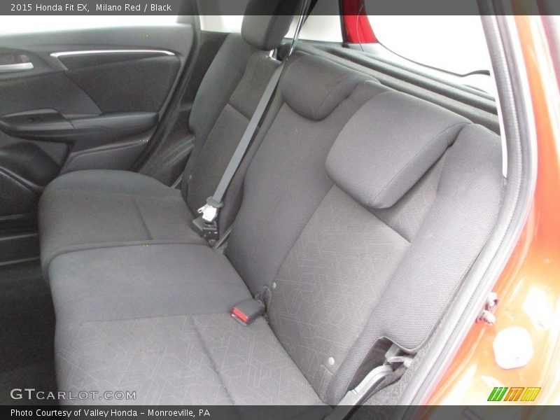 Milano Red / Black 2015 Honda Fit EX