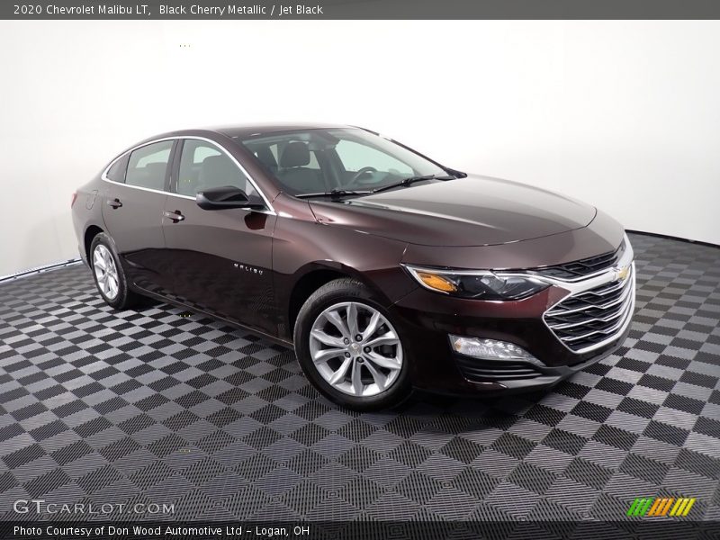 Black Cherry Metallic / Jet Black 2020 Chevrolet Malibu LT