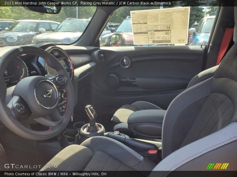 Racing Grey Metallic / JCW Carbon Black w/Dinamica 2021 Mini Hardtop John Cooper Works GP