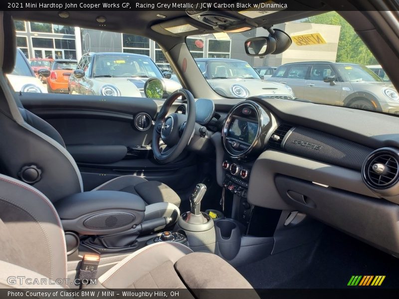 Racing Grey Metallic / JCW Carbon Black w/Dinamica 2021 Mini Hardtop John Cooper Works GP