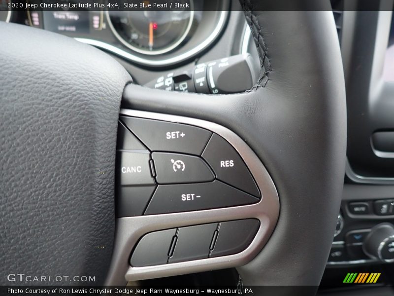 Slate Blue Pearl / Black 2020 Jeep Cherokee Latitude Plus 4x4