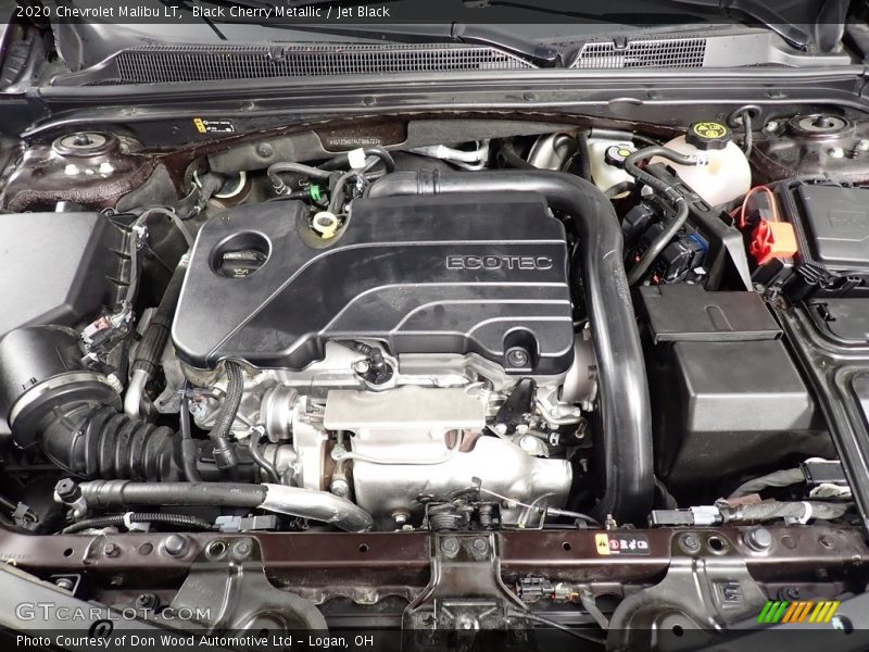 Black Cherry Metallic / Jet Black 2020 Chevrolet Malibu LT