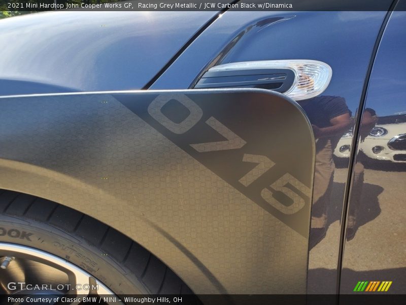 Racing Grey Metallic / JCW Carbon Black w/Dinamica 2021 Mini Hardtop John Cooper Works GP