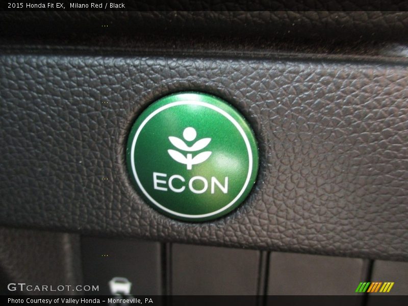 Milano Red / Black 2015 Honda Fit EX