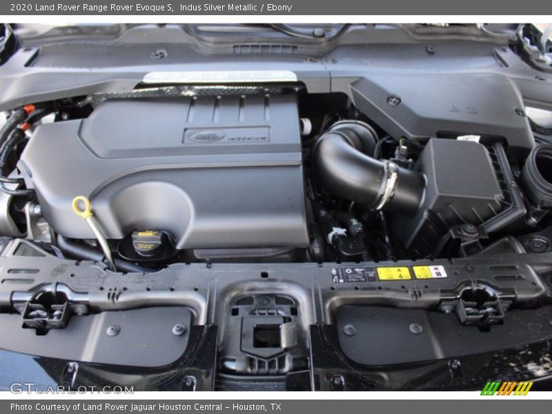 Indus Silver Metallic / Ebony 2020 Land Rover Range Rover Evoque S