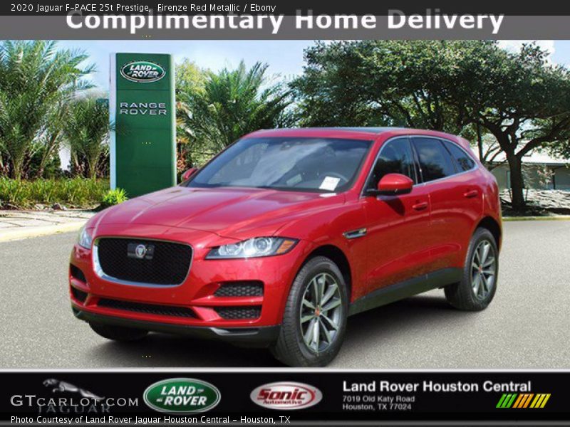 Firenze Red Metallic / Ebony 2020 Jaguar F-PACE 25t Prestige