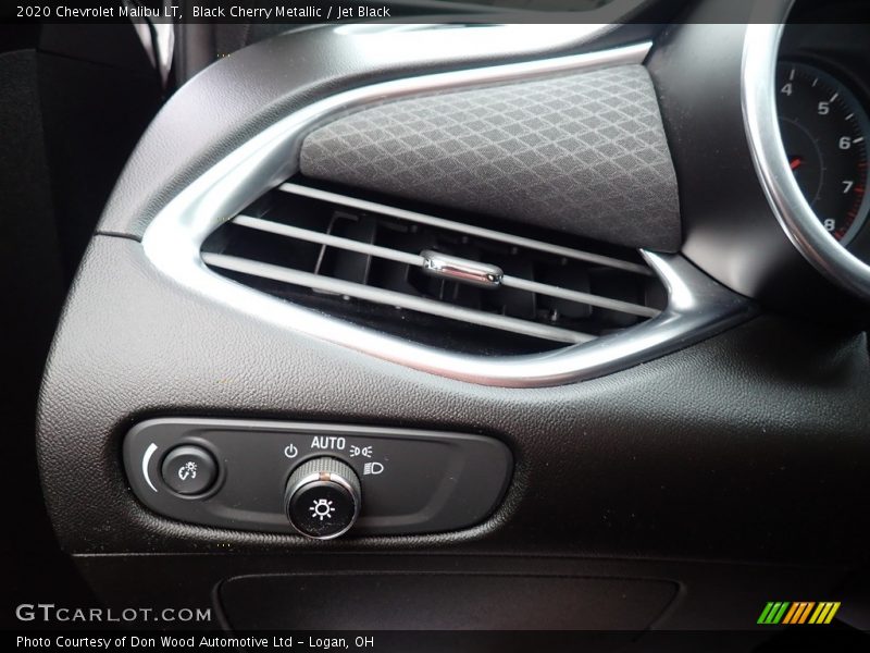 Black Cherry Metallic / Jet Black 2020 Chevrolet Malibu LT