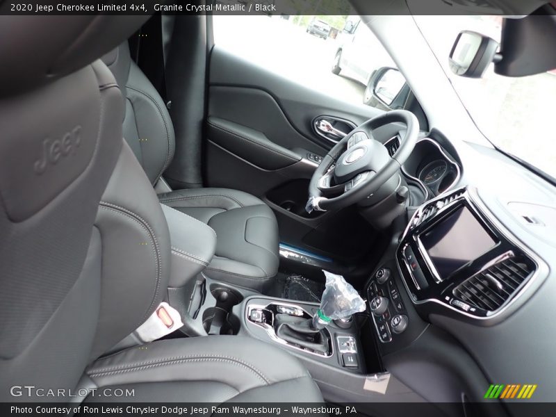 Granite Crystal Metallic / Black 2020 Jeep Cherokee Limited 4x4