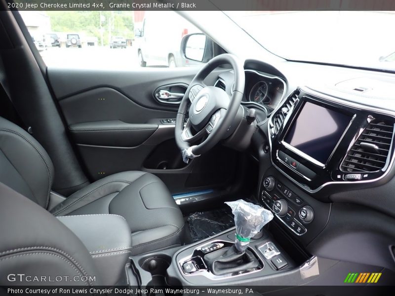 Granite Crystal Metallic / Black 2020 Jeep Cherokee Limited 4x4