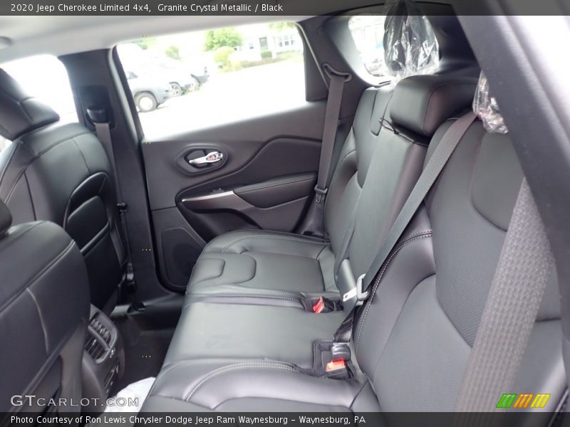 Granite Crystal Metallic / Black 2020 Jeep Cherokee Limited 4x4