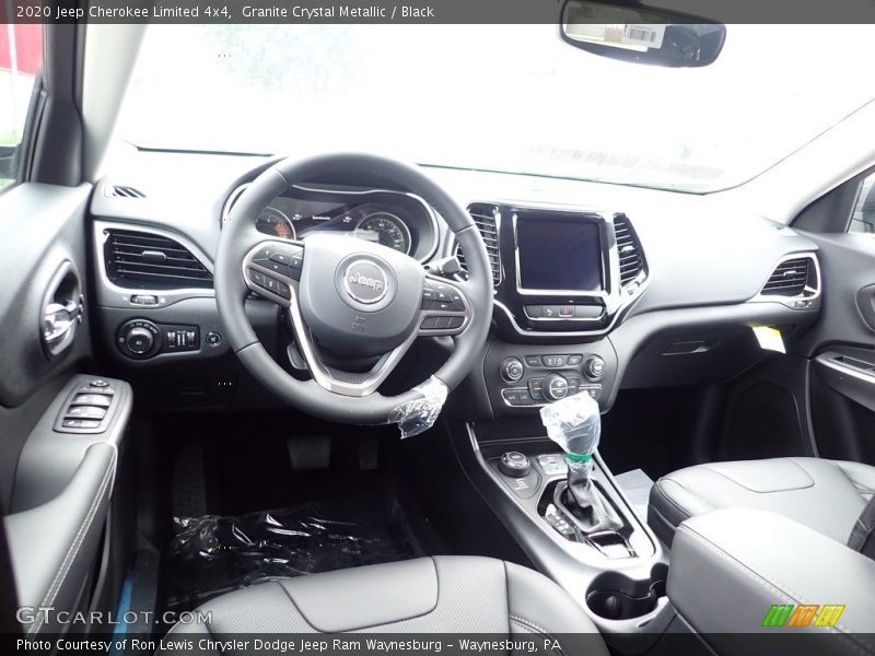 Granite Crystal Metallic / Black 2020 Jeep Cherokee Limited 4x4