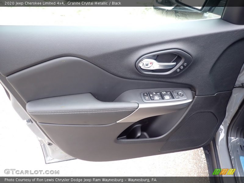 Granite Crystal Metallic / Black 2020 Jeep Cherokee Limited 4x4