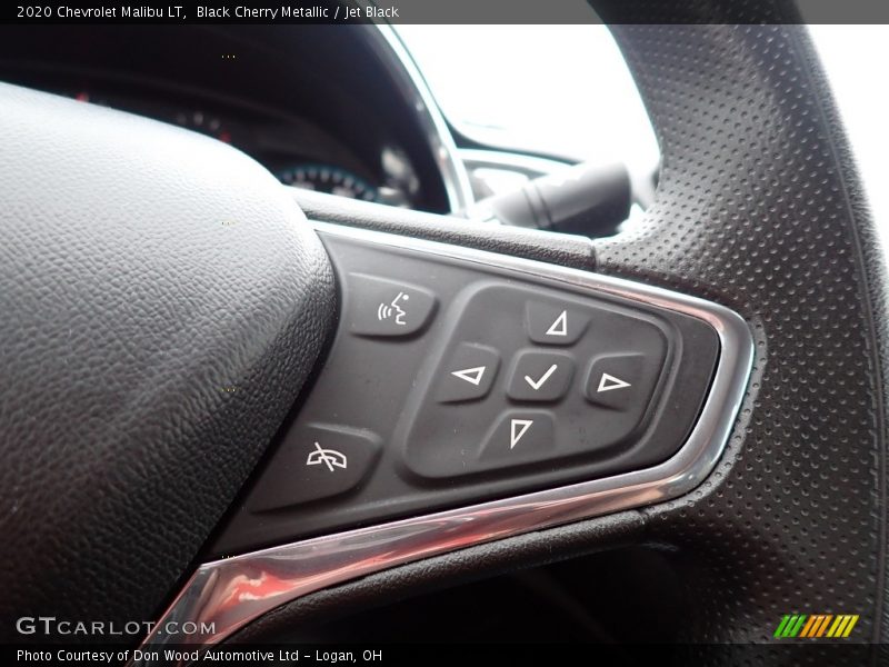 Black Cherry Metallic / Jet Black 2020 Chevrolet Malibu LT