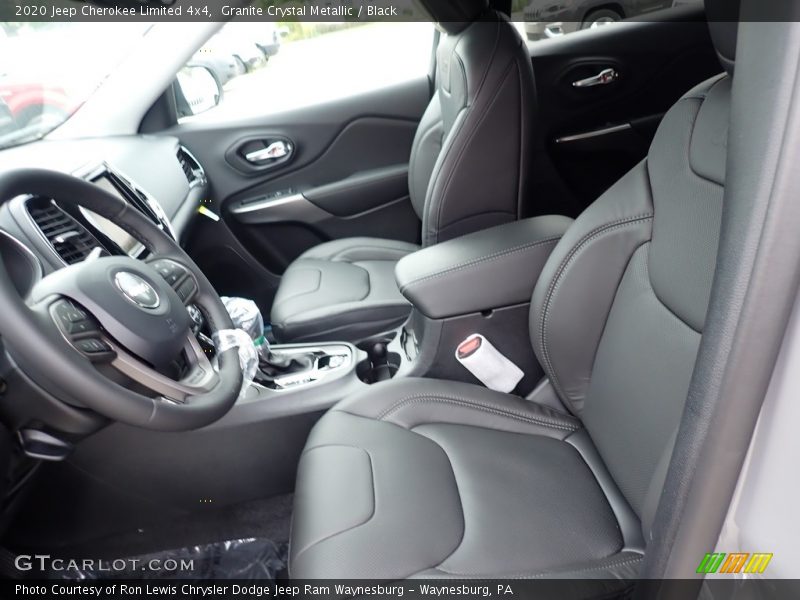 Granite Crystal Metallic / Black 2020 Jeep Cherokee Limited 4x4