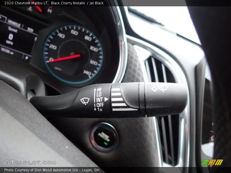 Black Cherry Metallic / Jet Black 2020 Chevrolet Malibu LT