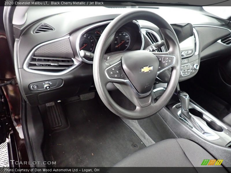 Black Cherry Metallic / Jet Black 2020 Chevrolet Malibu LT