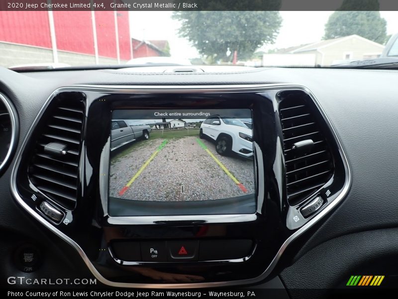 Granite Crystal Metallic / Black 2020 Jeep Cherokee Limited 4x4