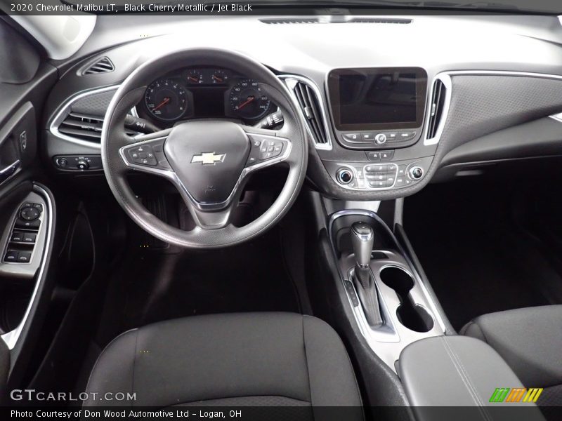 Black Cherry Metallic / Jet Black 2020 Chevrolet Malibu LT