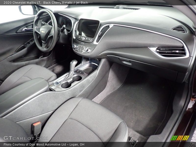 Black Cherry Metallic / Jet Black 2020 Chevrolet Malibu LT