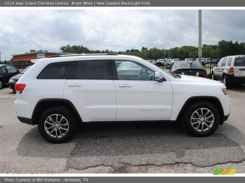 Bright White / New Zealand Black/Light Frost 2014 Jeep Grand Cherokee Limited