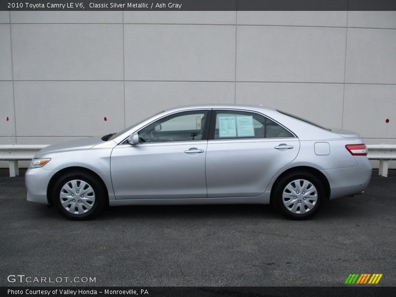 Classic Silver Metallic / Ash Gray 2010 Toyota Camry LE V6