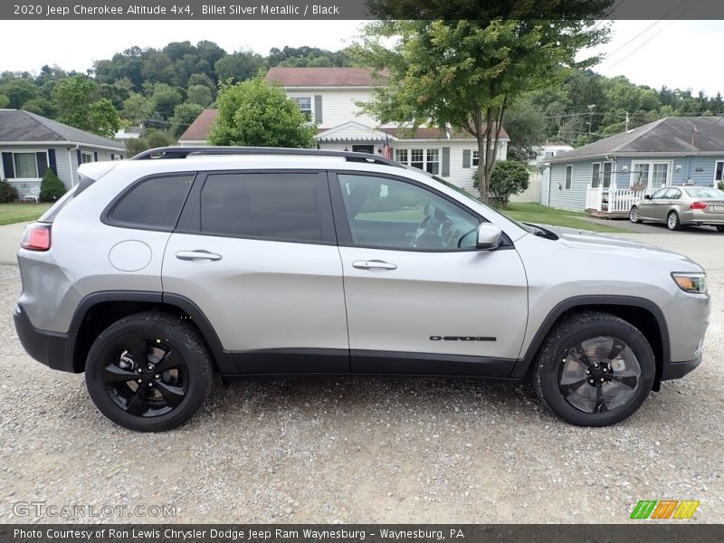 Billet Silver Metallic / Black 2020 Jeep Cherokee Altitude 4x4