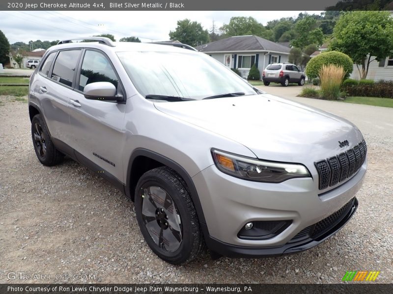 Billet Silver Metallic / Black 2020 Jeep Cherokee Altitude 4x4