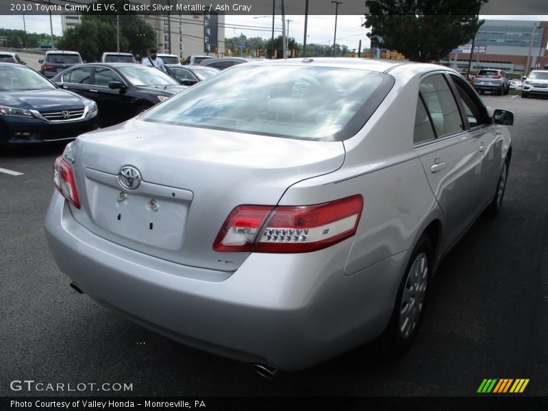 Classic Silver Metallic / Ash Gray 2010 Toyota Camry LE V6