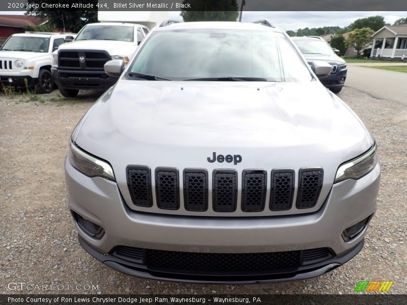 Billet Silver Metallic / Black 2020 Jeep Cherokee Altitude 4x4