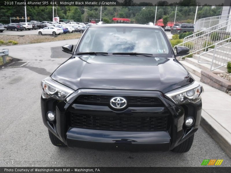 Midnight Black Metallic / Graphite 2018 Toyota 4Runner SR5 4x4