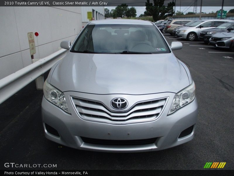 Classic Silver Metallic / Ash Gray 2010 Toyota Camry LE V6