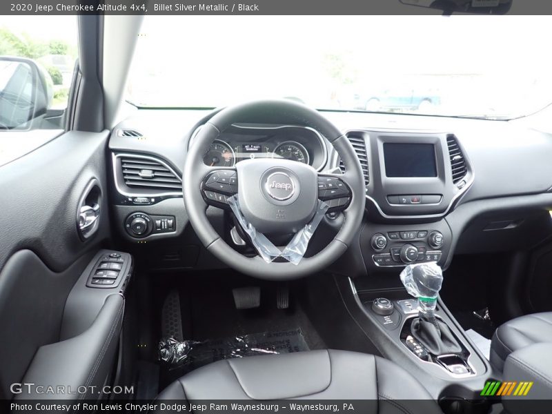 Billet Silver Metallic / Black 2020 Jeep Cherokee Altitude 4x4