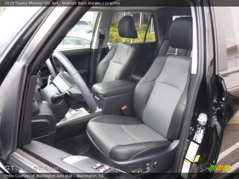 Midnight Black Metallic / Graphite 2018 Toyota 4Runner SR5 4x4