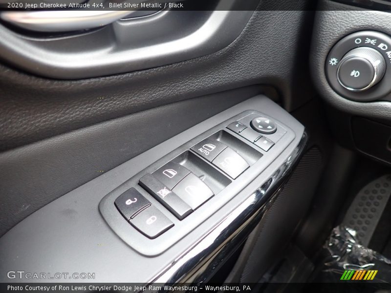 Billet Silver Metallic / Black 2020 Jeep Cherokee Altitude 4x4