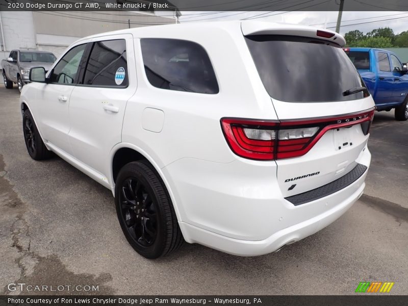 White Knuckle / Black 2020 Dodge Durango GT AWD
