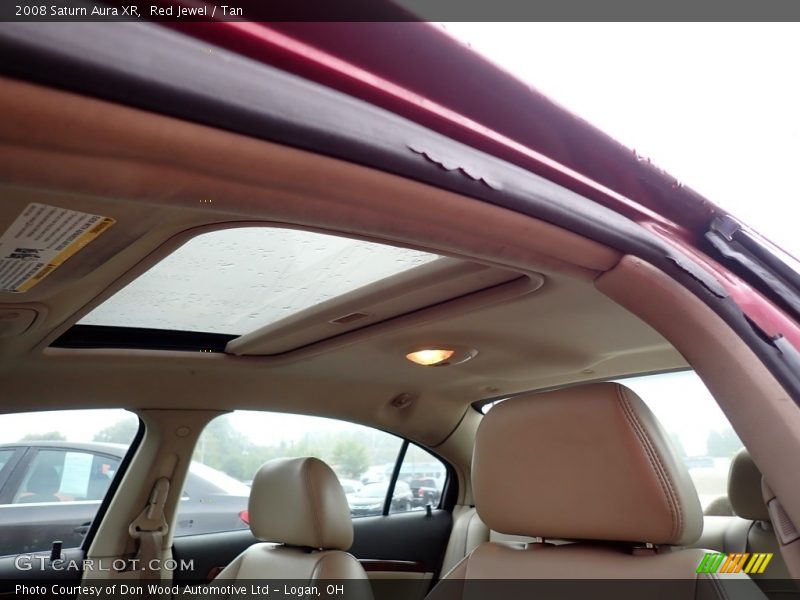Red Jewel / Tan 2008 Saturn Aura XR