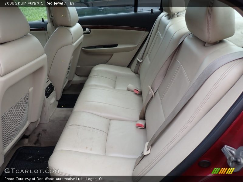 Red Jewel / Tan 2008 Saturn Aura XR