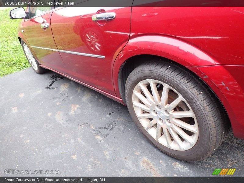 Red Jewel / Tan 2008 Saturn Aura XR