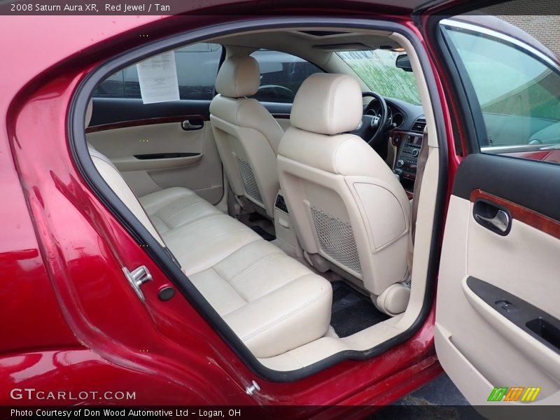 Red Jewel / Tan 2008 Saturn Aura XR