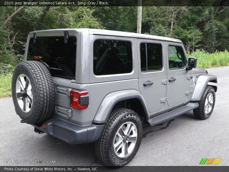Sting-Gray / Black 2020 Jeep Wrangler Unlimited Sahara 4x4