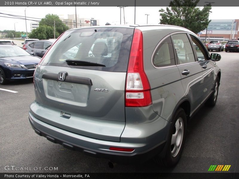 Opal Sage Metallic / Ivory 2010 Honda CR-V LX AWD
