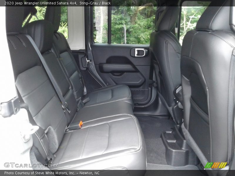 Rear Seat of 2020 Wrangler Unlimited Sahara 4x4